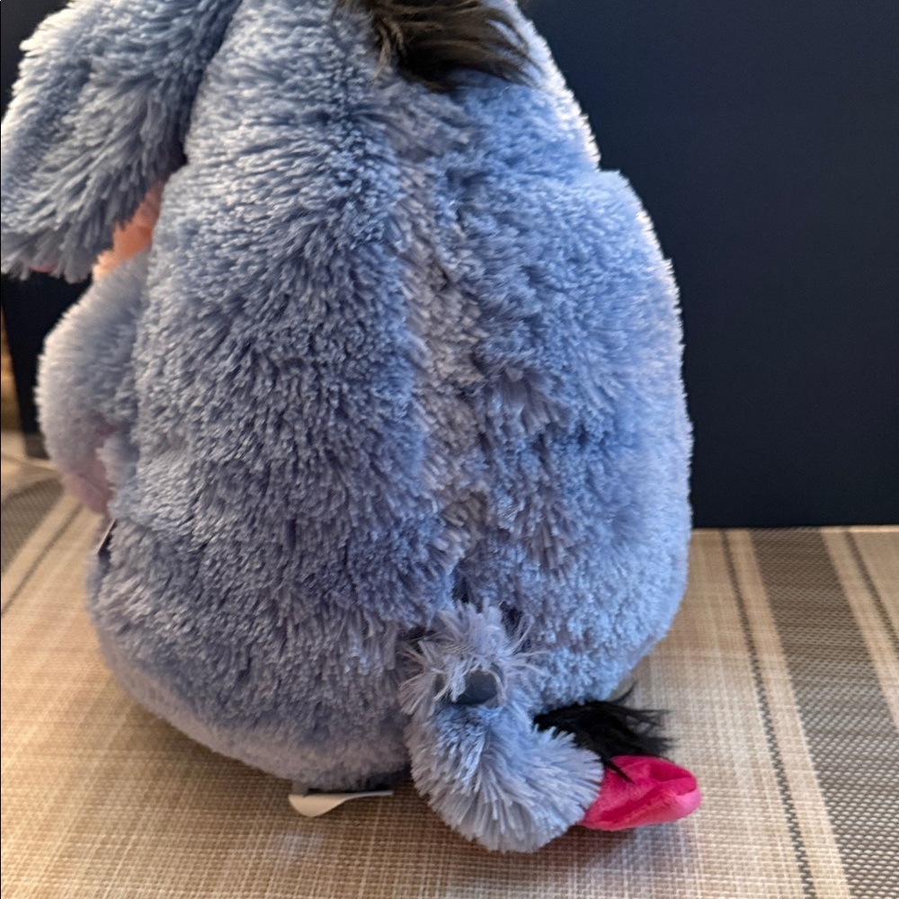Disney Store Eeyore plush toy with a removable attached tail - Picture 3 of 7